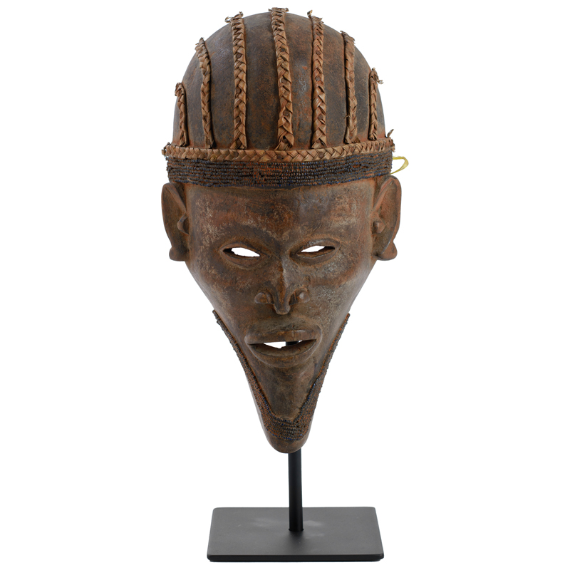Маска African Mask Oluwoseun Коричневый Черный Маска African Mask Oluwoseun Коричневый Черный в Рязани | Loft Concept