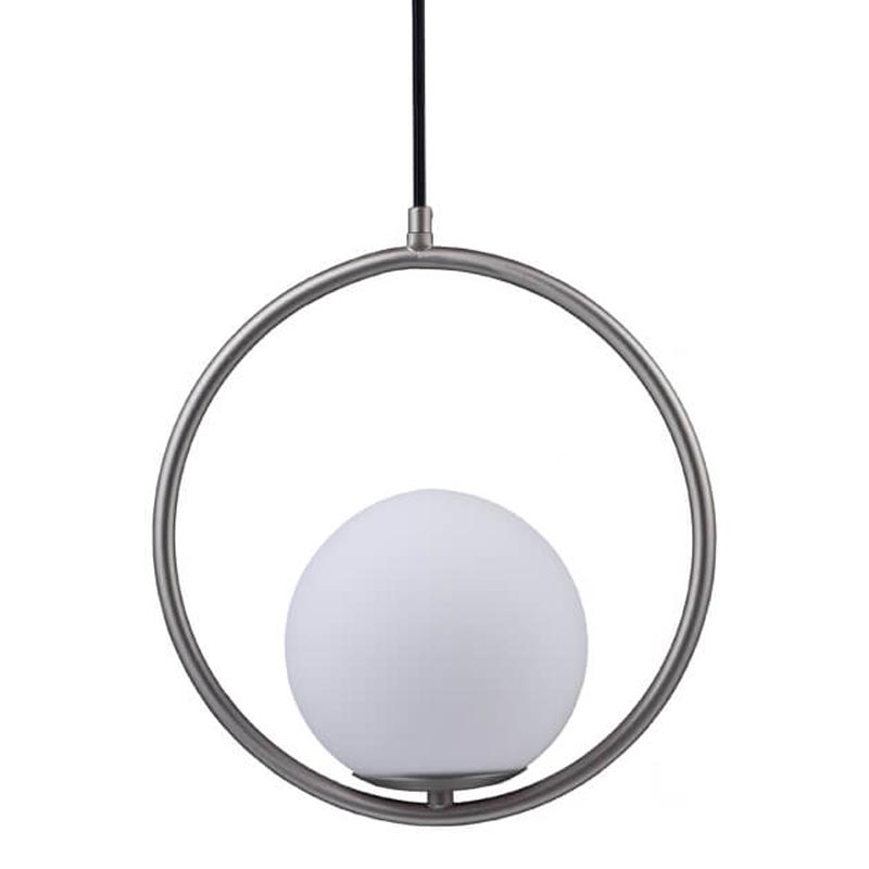 Подвесной светильник B.LUX C Ball circle nickel Белый Никель Подвесной светильник B.LUX C Ball circle nickel Белый Никель в Рязани | Loft Concept