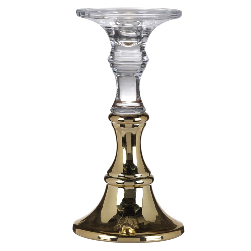 Подсвечник Eugenie Candlestick 24 Глянцевое золото Подсвечник Eugenie Candlestick 24 Глянцевое золото в Рязани | Loft Concept