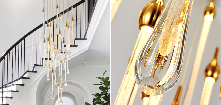 Подвесной светильник Droplet Ray - фото №1