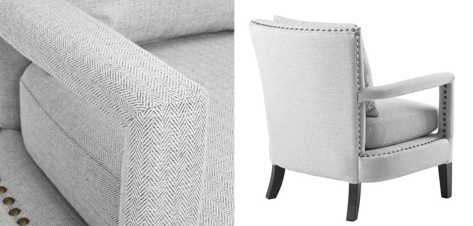 Кресло Eichholtz Chair Gregory Light Grey Кресло Eichholtz Chair Gregory Light Grey - Loft-Concept в Рязани