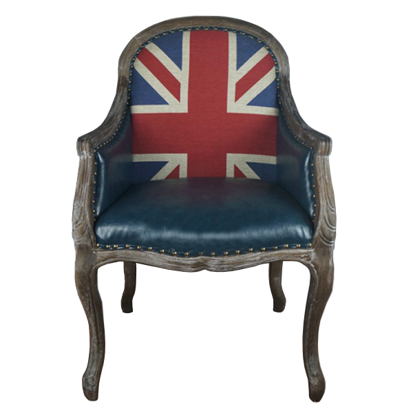Кресло Bergere Union Jack Pattern II Кресло Bergere Union Jack Pattern II в Рязани | Loft Concept