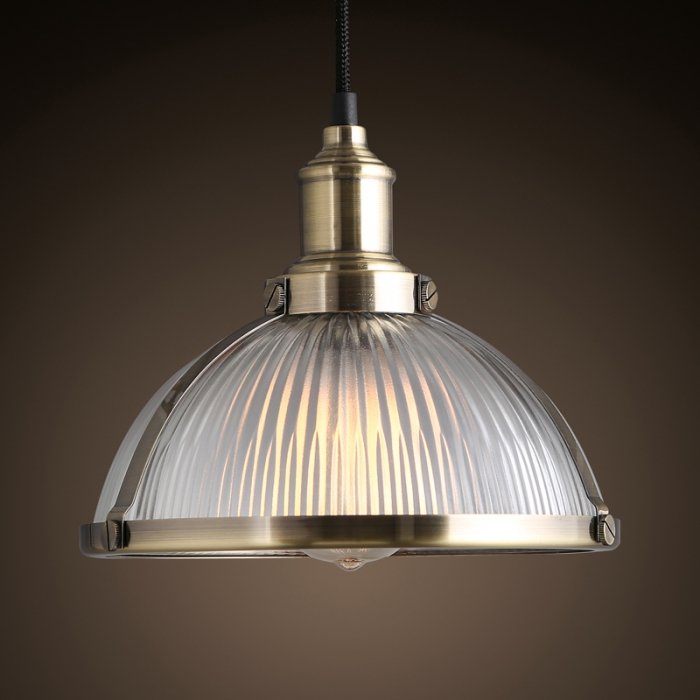 Люстра Retrica Glass Pendant Латунь Античная полированная Люстра Retrica Glass Pendant Латунь Античная полированная в Рязани | Loft Concept