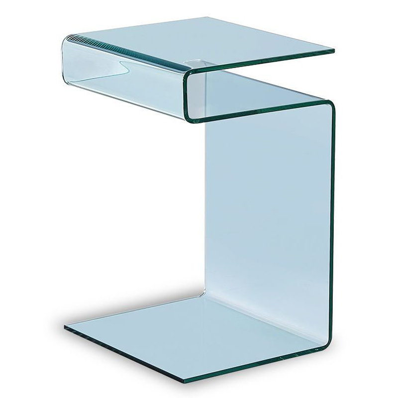 Приставной стол Harper Side Table Прозрачное Стекло Приставной стол Harper Side Table Прозрачное Стекло в Рязани | Loft Concept