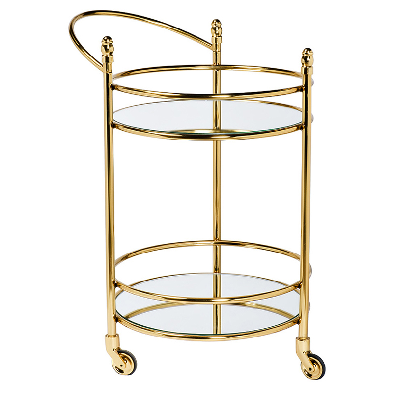 Приставной стол Elsbet Side Table Глянцевое золото Приставной стол Elsbet Side Table Глянцевое золото в Рязани | Loft Concept