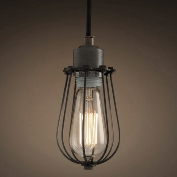 Подвесной светильник Loft Cage Light Темная бронза Подвесной светильник Loft Cage Light Темная бронза в Рязани | Loft Concept