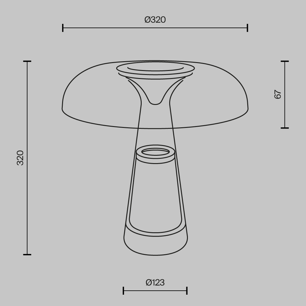 Настольный светильник Artefact 2700-4000К 8Вт в Рязани