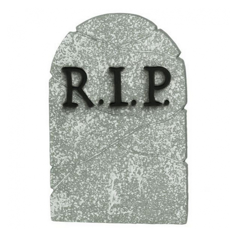 Аксессуар HALLOWEEN R.I.P. Серый (Gray) Черный Аксессуар HALLOWEEN R.I.P. Серый (Gray) Черный в Рязани | Loft Concept