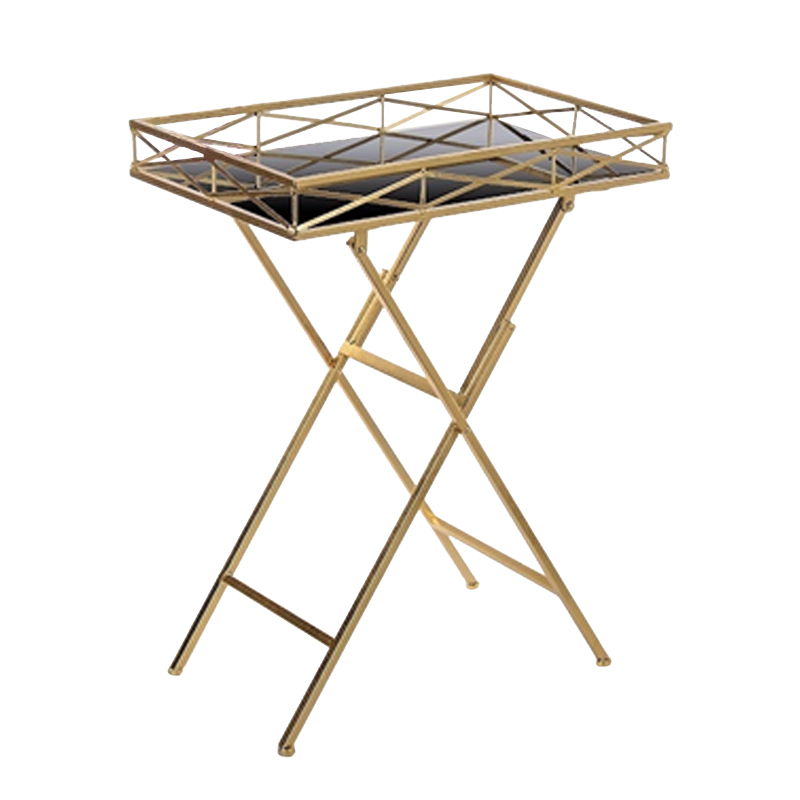 Приставной стол Splendor Gold Золотой Желтый Приставной стол Splendor Gold Золотой Желтый в Рязани | Loft Concept