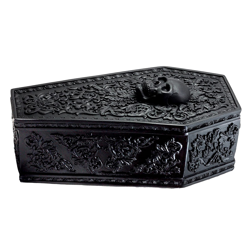 Шкатулка Gothic Coffin Черный Красный Шкатулка Gothic Coffin Черный Красный в Рязани | Loft Concept