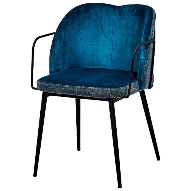 Стул Raymond Stool blue Синий Черный Стул Raymond Stool blue Синий Черный в Рязани | Loft Concept