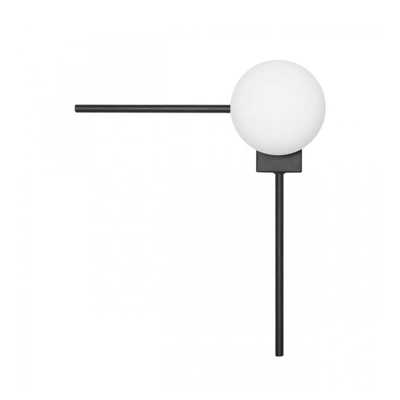Бра Direct Rays Black 32 см Белый Черный Бра Direct Rays Black 32 см Белый Черный в Рязани | Loft Concept