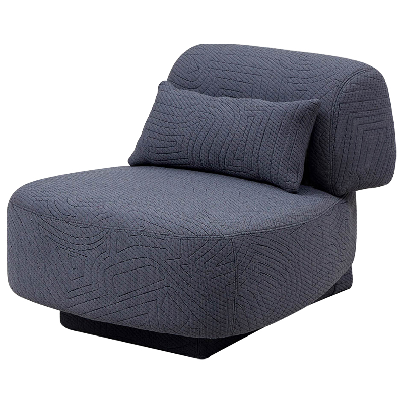 Кресло Bates Grey Armchair Серый Кресло Bates Grey Armchair Серый в Рязани | Loft Concept