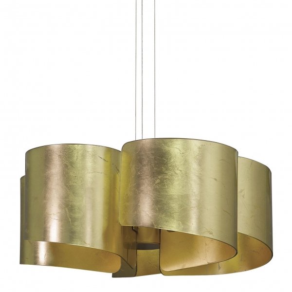 Люстра GoldWave Chandelier Золотой Люстра GoldWave Chandelier Золотой в Рязани | Loft Concept