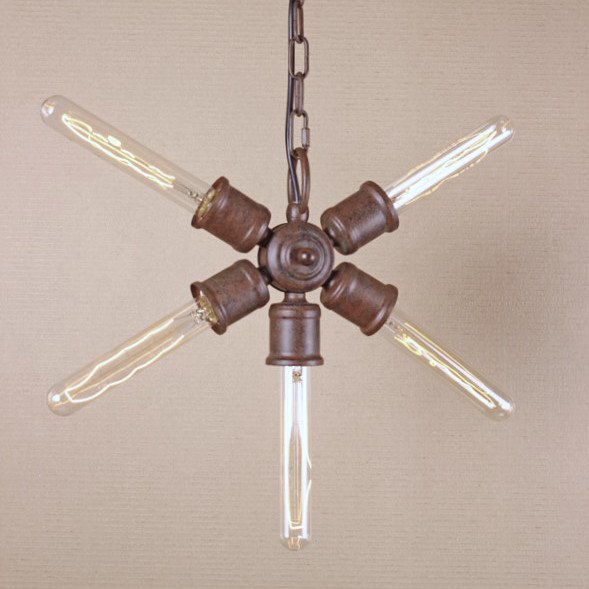 Люстра Loft Star Pendant Коричневый Люстра Loft Star Pendant Коричневый в Рязани | Loft Concept