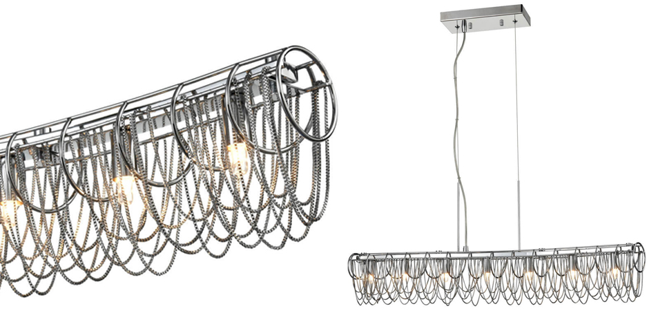 Люстра Spiral & Chains Chrome Люстра Spiral & Chains Chrome - Loft-Concept в Рязани