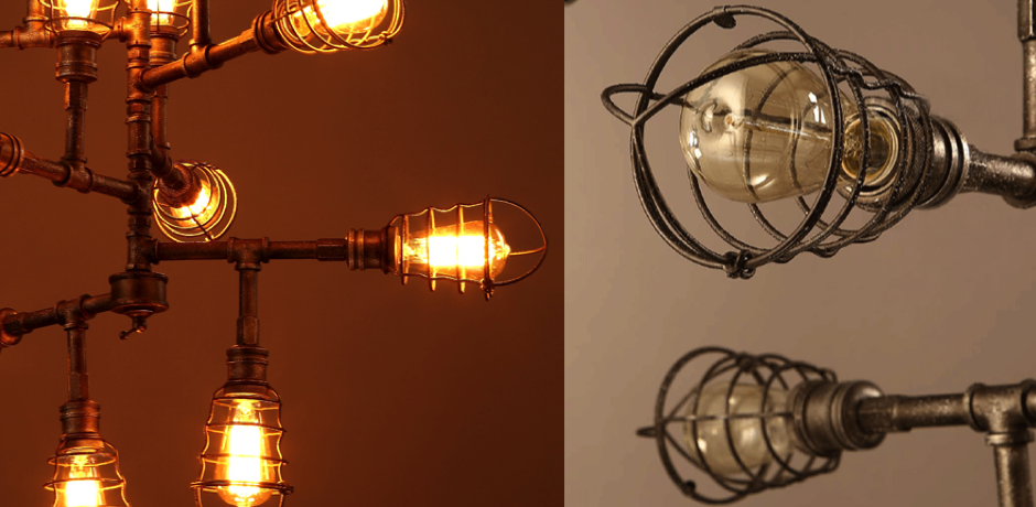 Люстра Loft Industrial Sputnik 12 Retro Люстра Loft Industrial Sputnik 12 Retro - Loft-Concept в Рязани