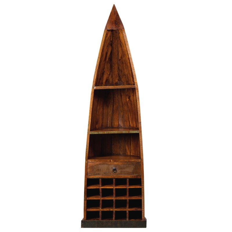 Стеллаж Old Boat Dark Коричневый винтаж Стеллаж Old Boat Dark Коричневый винтаж в Рязани | Loft Concept