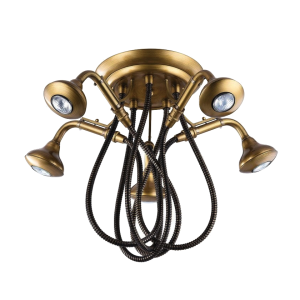Потолочный светильник Octopus Hose Pendant Потолочный светильник Octopus Hose Pendant в Рязани | Loft Concept