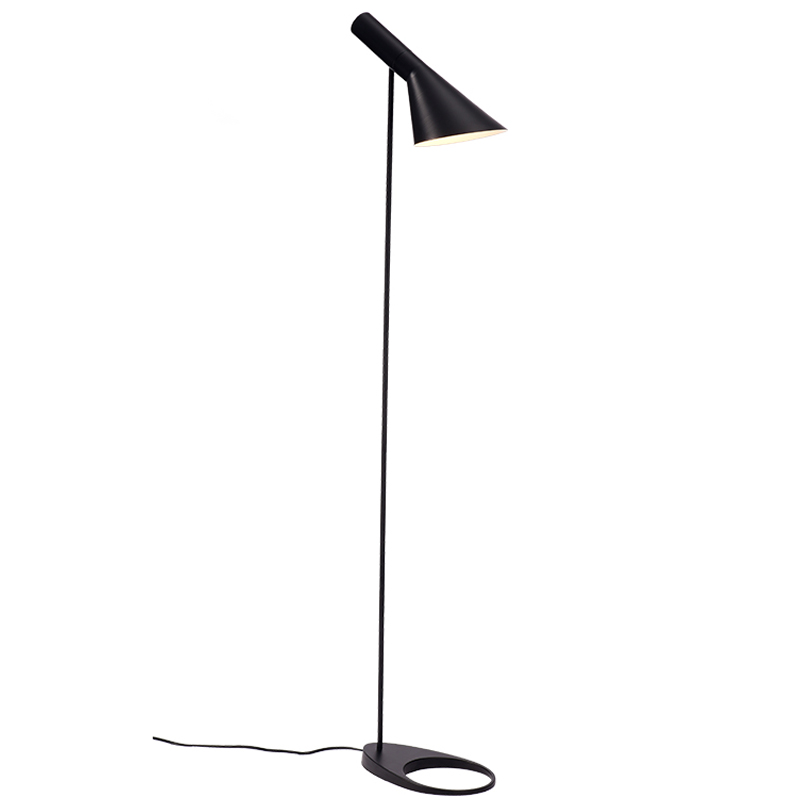 Торшер AJ Floor Lamp Black Черный Торшер AJ Floor Lamp Black Черный в Рязани | Loft Concept