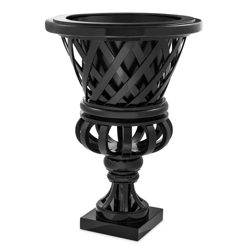 Ваза Eichholtz Planter Cypress Gardens Черный Ваза Eichholtz Planter Cypress Gardens Черный в Рязани | Loft Concept