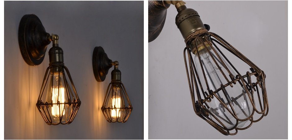 Бра Loft Cage Pendant Бра Loft Cage Pendant - Loft-Concept в Рязани