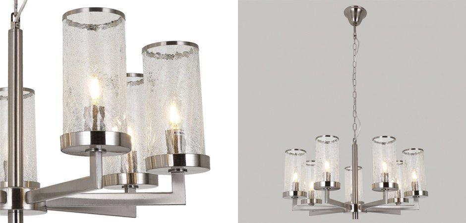 Люстра LIAISON ONE-TIER Chandelier 7 Silver Люстра LIAISON ONE-TIER Chandelier 7 Silver - Loft-Concept в Рязани