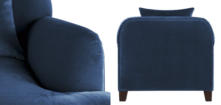 Кресло Grace Deep Blue - фото №1