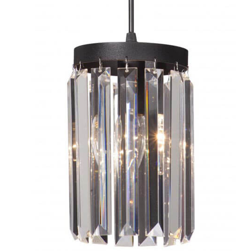 Светильник ODEON CLEAR GLASS Pendant lamp Прозрачное Стекло D 12 Черный матовый Прозрачное Стекло Светильник ODEON CLEAR GLASS Pendant lamp Прозрачное Стекло D 12 Черный матовый Прозрачное Стекло в Рязани | Loft Concept