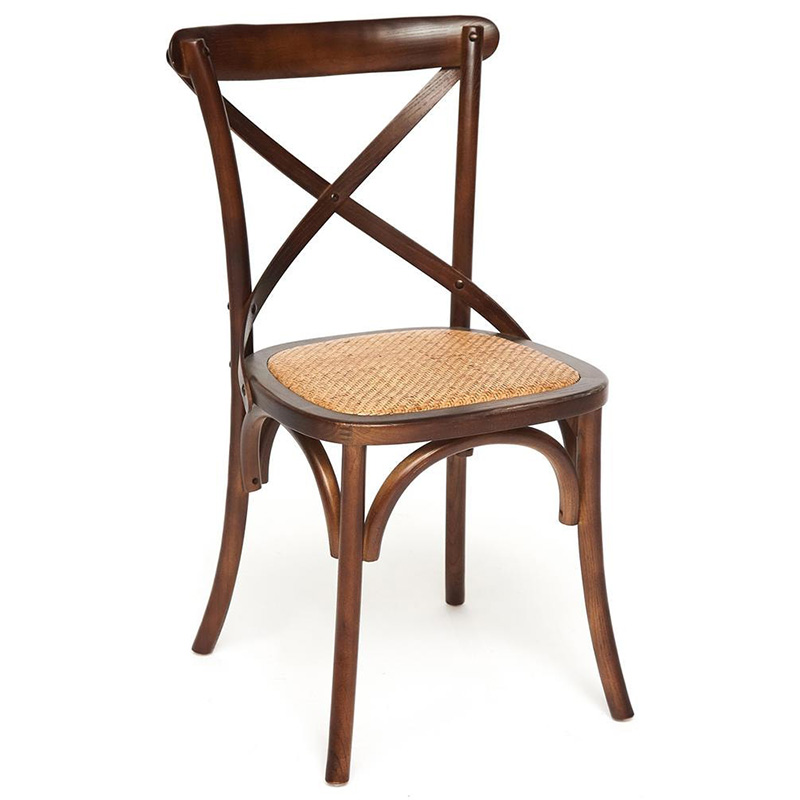 Стул Chaise Provence en Bois noyer foncé тёмный орех Орех Бежевый Стул Chaise Provence en Bois noyer foncé тёмный орех Орех Бежевый в Рязани | Loft Concept