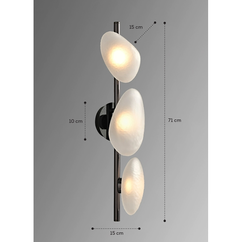 Бра LINDIS FROST LONG WALL 3 лампы Молочное стекло  в Рязани