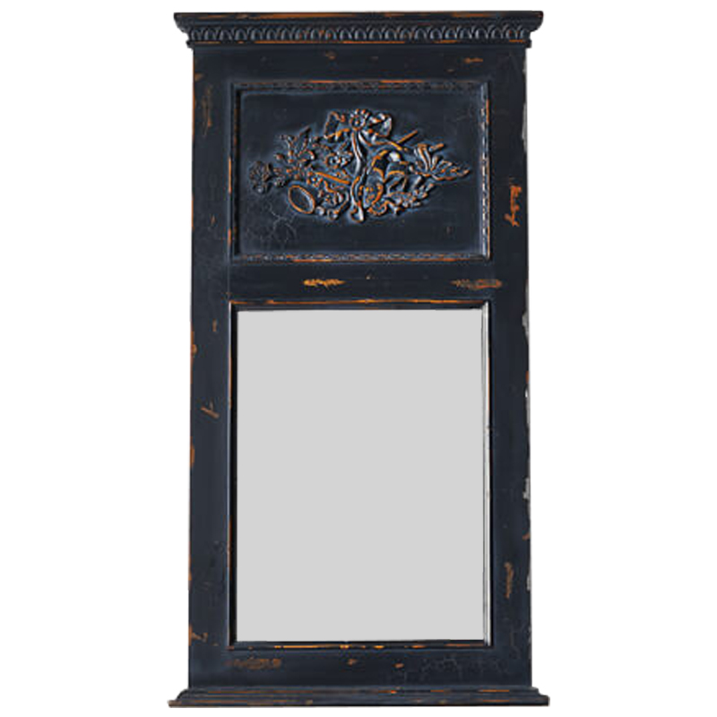 Зеркало Appel Mirror Black Винтажный черный Зеркало Appel Mirror Black Винтажный черный в Рязани | Loft Concept