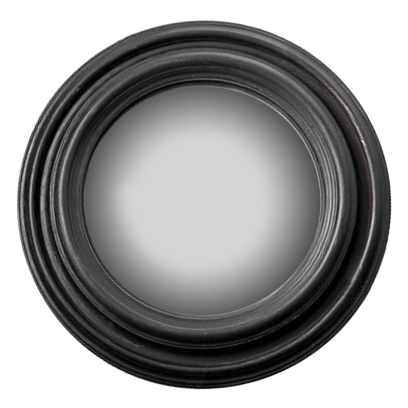 Зеркало Colbert Mirror Black 55 Винтажный черный в Рязани | Loft Concept 