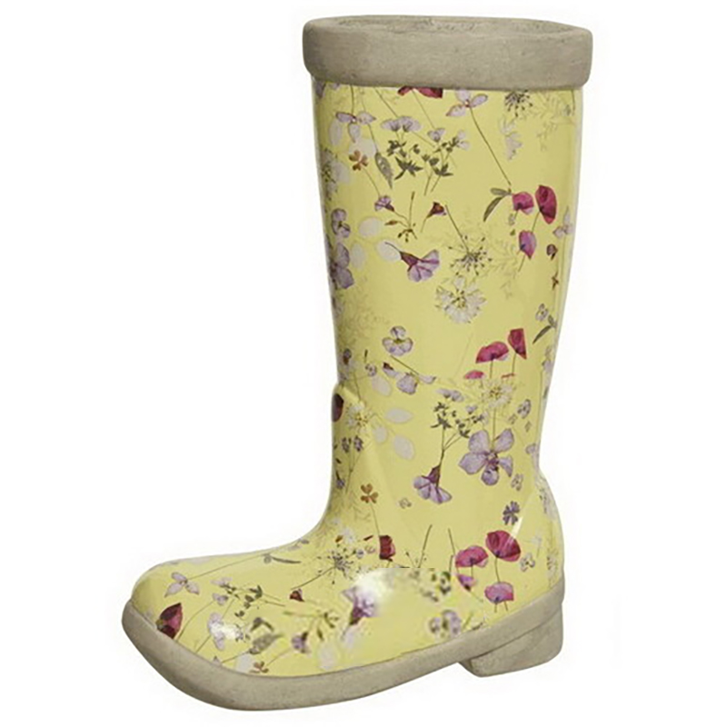 Ваза Vase Boot yellow Желтый Мульти Ваза Vase Boot yellow Желтый Мульти в Рязани | Loft Concept