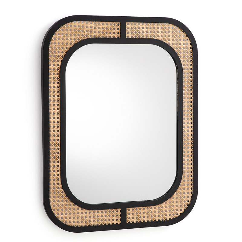 Зеркало Mirror with Weaving Черный Зеркало Mirror with Weaving Черный в Рязани | Loft Concept