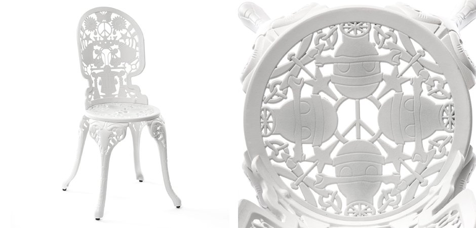Стул Seletti Industry Collection ALUMINIUM CHAIR – WHITE Стул Seletti Industry Collection ALUMINIUM CHAIR – WHITE - Loft-Concept в Рязани