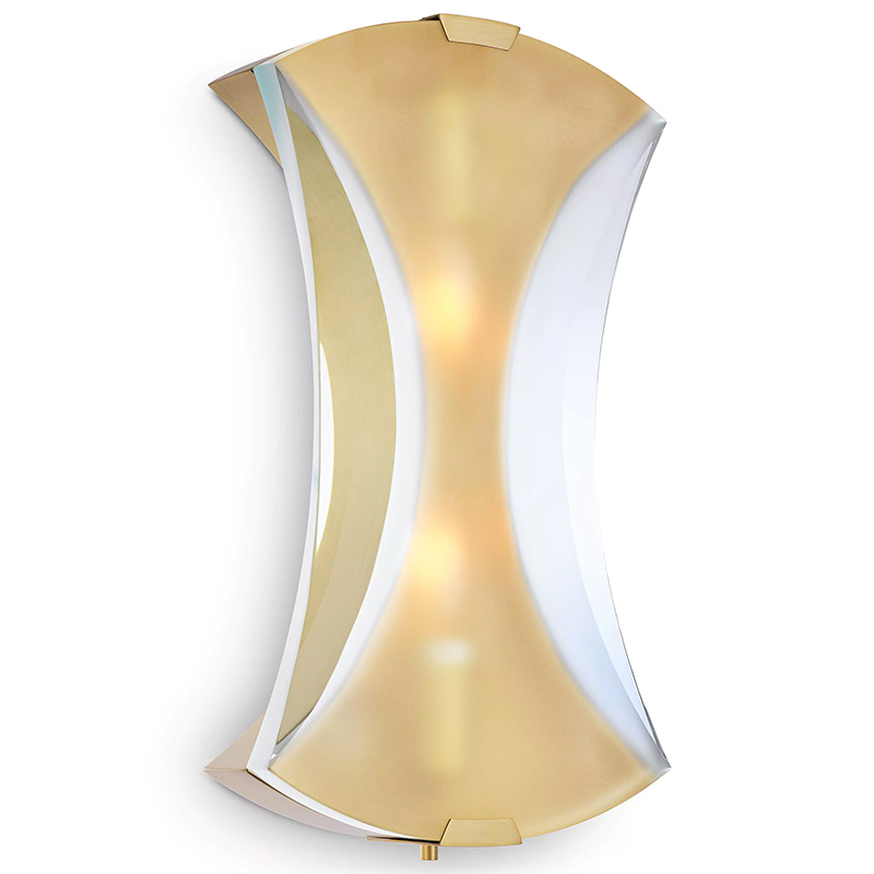 Бра Eichholtz Wall Lamp Virgil Латунь Бежевый Бра Eichholtz Wall Lamp Virgil Латунь Бежевый в Рязани | Loft Concept