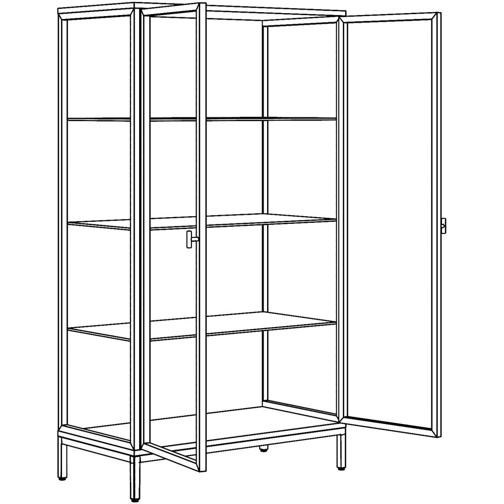Шкаф витрина Frosted glass в Рязани