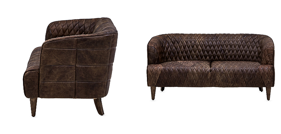 Диван Rhombuses Upholstery Sofa Диван Rhombuses Upholstery Sofa - Loft-Concept в Рязани