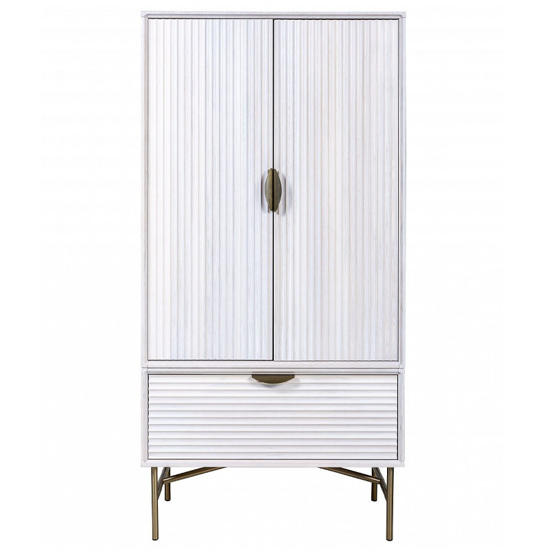 Шкаф Antique Order Белый Латунь Белый Шкаф Antique Order Белый Латунь Белый в Рязани | Loft Concept