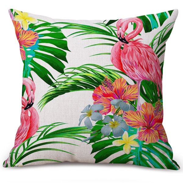 Декоративная подушка Flamingo #7 Мульти Декоративная подушка Flamingo #7 Мульти в Рязани | Loft Concept