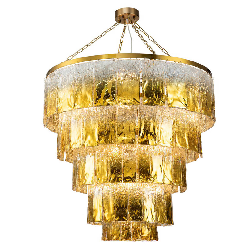 Люстра Golden Ombre Chandelier 100 Золотой Люстра Golden Ombre Chandelier 100 Золотой в Рязани | Loft Concept