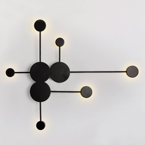 Бра Pin Wall Light 6 Черный Бра Pin Wall Light 6 Черный в Рязани | Loft Concept