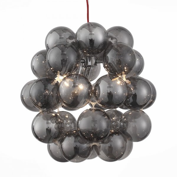 Люстра Bubbles Chandelier Серый (Gray) в Рязани | Loft Concept 
