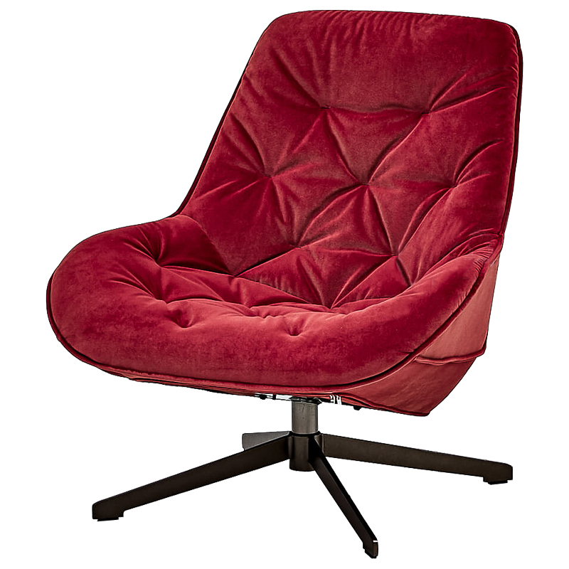 Кресло Vetsera Chair Красный (Red) Черный Кресло Vetsera Chair Красный (Red) Черный в Рязани | Loft Concept