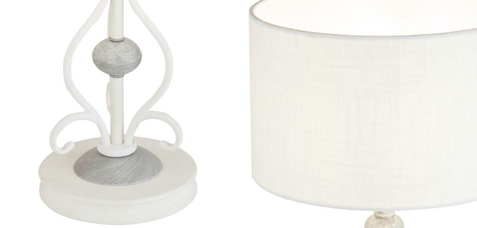 Настольная лампа Mocenigo Table lamp White Настольная лампа Mocenigo Table lamp White - Loft-Concept в Рязани