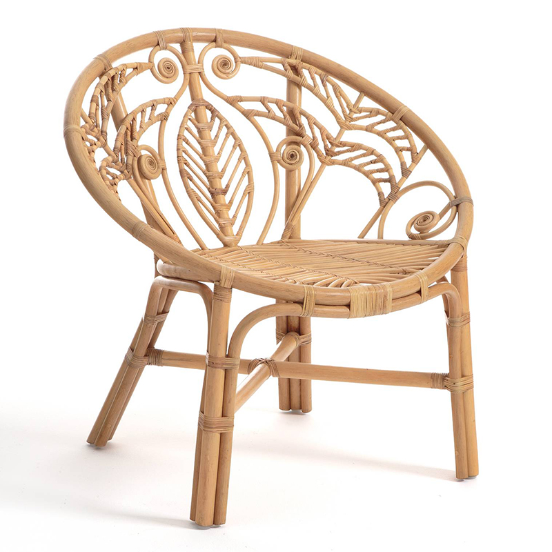Уличное кресло Wicker Pattern Chair Бежевый Уличное кресло Wicker Pattern Chair Бежевый в Рязани | Loft Concept