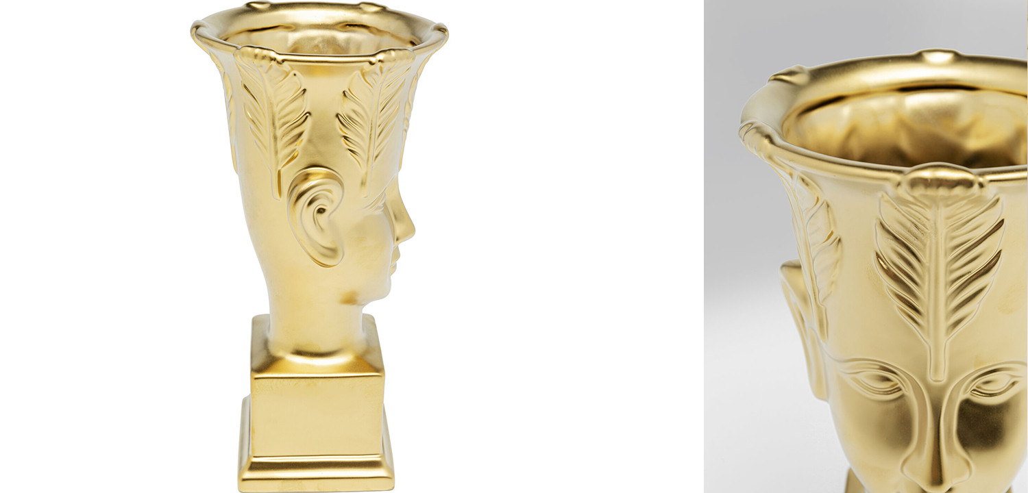 Ваза Golden Face Vase 31 - фото №1