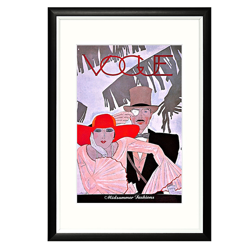 Постер Vogue July 1928 Мульти Постер Vogue July 1928 Мульти в Рязани | Loft Concept