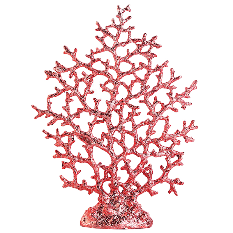 Статуэтка красный коралл Coral Decor Red Красный Статуэтка красный коралл Coral Decor Red Красный в Рязани | Loft Concept